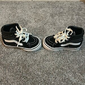 Vans Sk8-Hi Skate Shoe - Baby / Toddler - Black